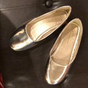 Gold Girl Dress Shoes